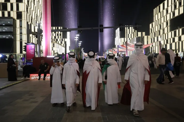 'Ljudi u bijelom' pojavili se u Dohi: Ekipa ima posebne vje&scaron;tine i mitsko značenje