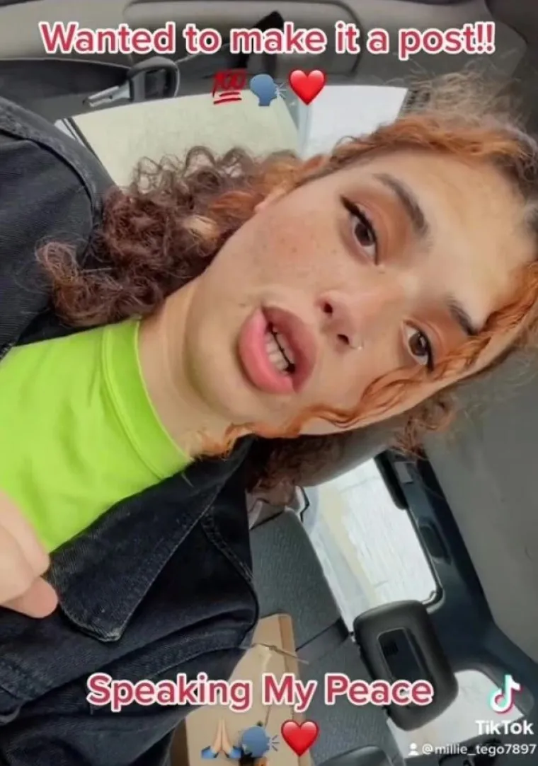 Millie je tražila da hejteri napuste njen profil. &quot;On je moj muž, ako vi imate problema s tim, jednostavno nastavite skrolati umjesto da objavljujete komentare pune mržnje.&quot;