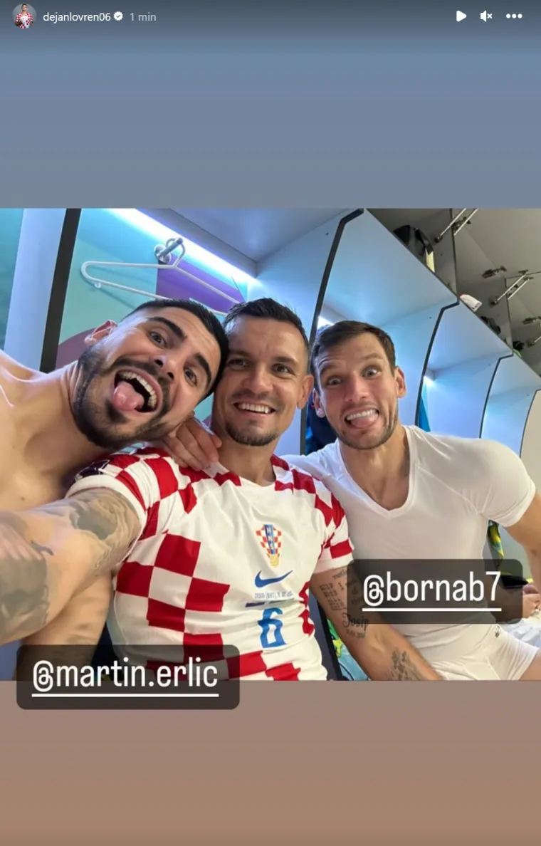 Lovren objavio slike iz svlačionice i porukom dirnuo ravno u srce: '&Scaron;ta je ovo...'