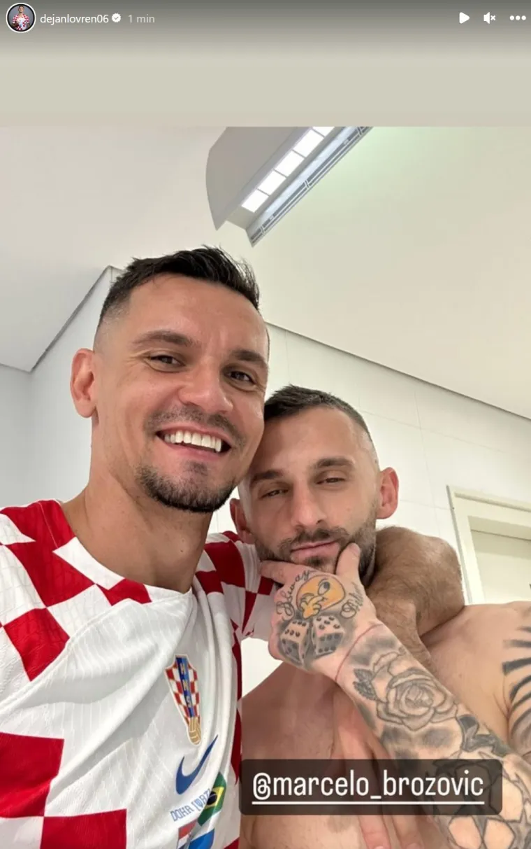 Lovren objavio slike iz svlačionice i porukom dirnuo ravno u srce: '&Scaron;ta je ovo...'
