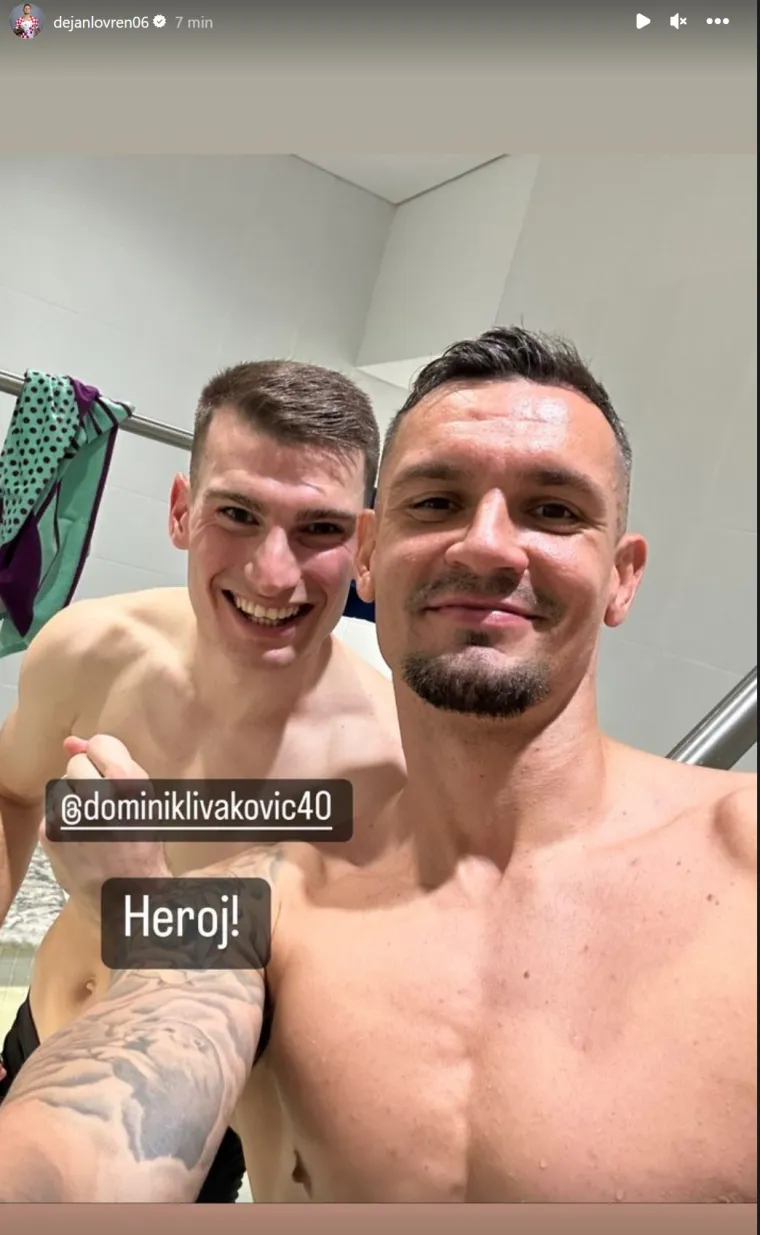 Lovren objavio slike iz svlačionice i porukom dirnuo ravno u srce: '&Scaron;ta je ovo...'