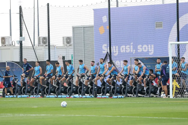 Argentina trenirala bez Messija: 'Mi i Hrvati smo slični po glavi. I oni su imali mnogo problema u životu kao i mi'