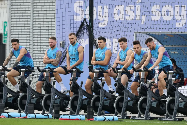 Argentina trenirala bez Messija: 'Mi i Hrvati smo slični po glavi. I oni su imali mnogo problema u životu kao i mi'