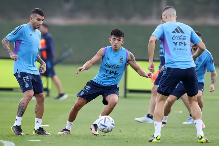 Argentina trenirala bez Messija: 'Mi i Hrvati smo slični po glavi. I oni su imali mnogo problema u životu kao i mi'