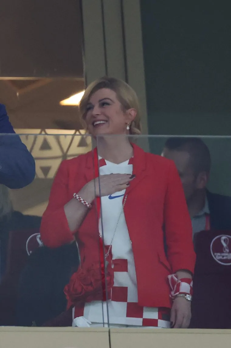 Biv&scaron;a predsjednica se vratila u Katar: Dijeli ložu s legendarnim nogometa&scaron;ima