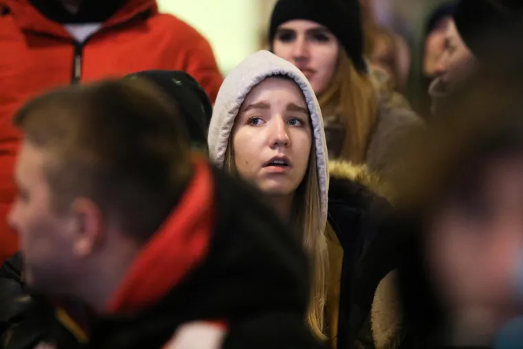 FOTO Tuga i nevjerica na licima hrvatskih navijača nakon poraza od Argentine