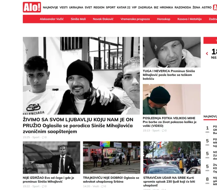 Svi se opraštaju od legendarnog MihajlovIća, pogledajte što pišu tamošnji mediji: 'Miha nije izdržao'