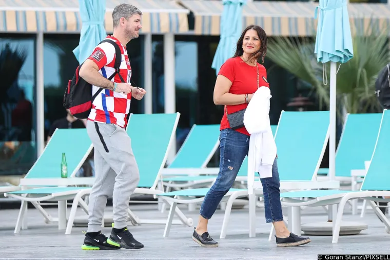 Supruga izbornika Dalića u Kataru je kako bi izrazila podr&scaron;ku, jedan Vatreni je sa sinovima