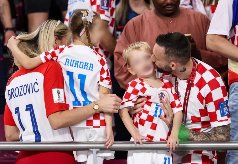 Marcelo Brozović i obitelj