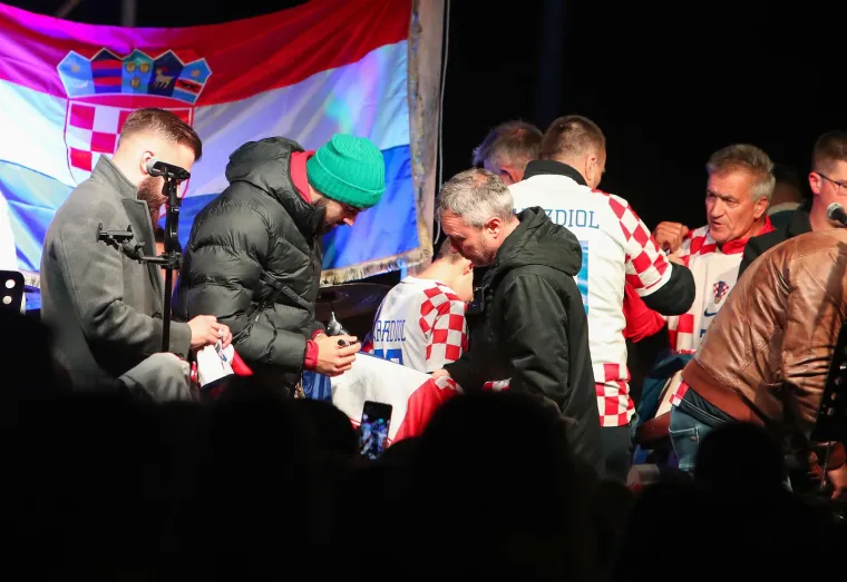 Doček Joška Gvardiola