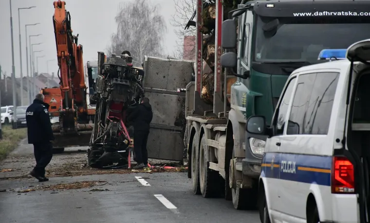 Stra&scaron;ni prozori nakon nesreće u Slavoniji: Sudar kamiona i tegljača