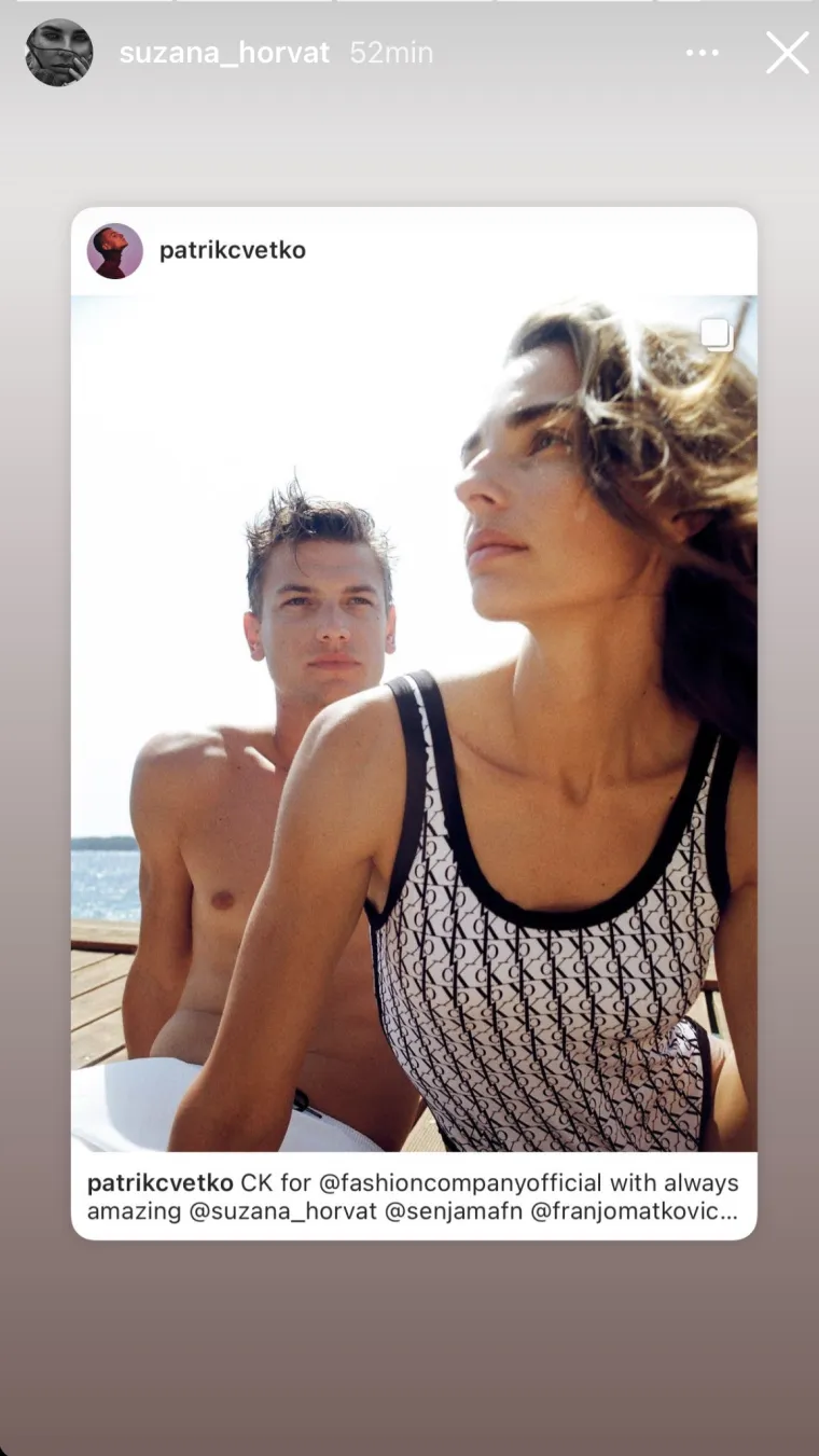 "Ljudi moji, jedan dan smo tu i sutra nas vi&scaron;e nema", napisala je Suzana uz Patrikove slike. 