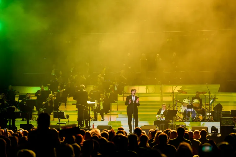 Ovako je izgledalo na Čolićevom koncertu u ponedjeljak. Za RTL Danas rekao je: Još nisam imao takav koncert