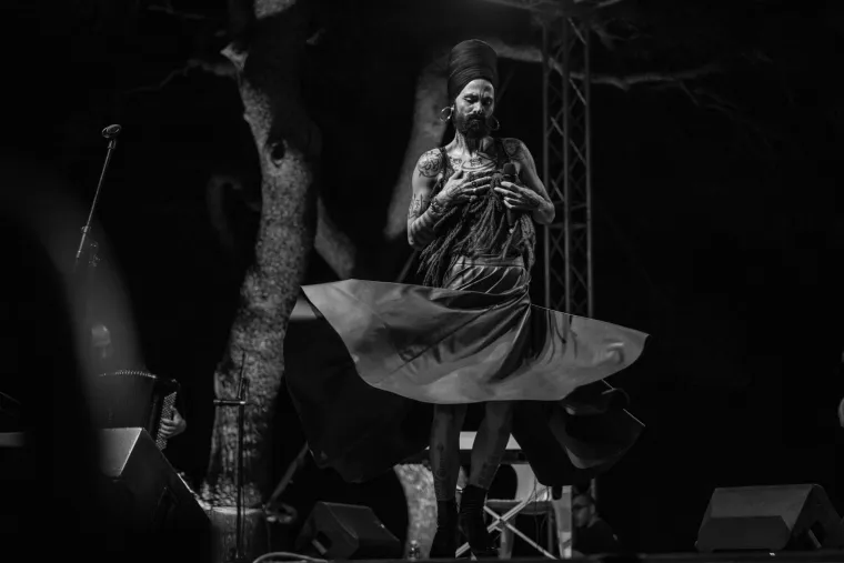 Split  - Festival s okusom Soli na parku Sustipan gdje je nastupio Božo Vrećo