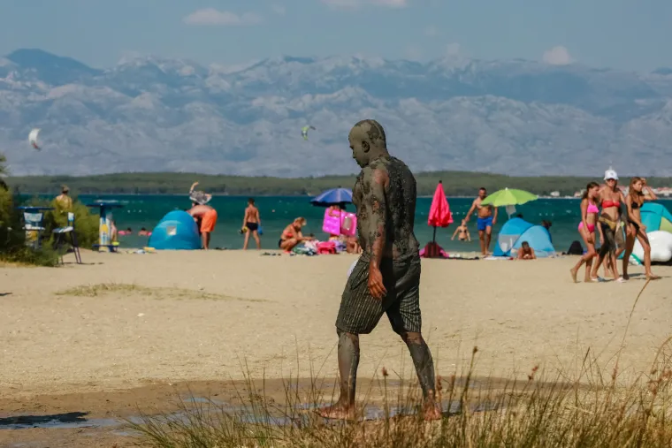 Nin - Kraljičina plaža -ljekovito blato