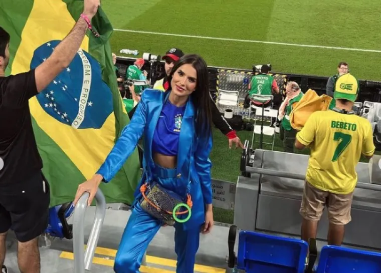 Pažnju je privukla već u Kataru, a sada je otkriveno da je novogodi&scaron;nju noć provela u dru&scaron;tvu slavnog nogometa&scaron;a