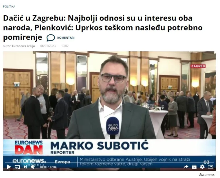 I srpski mediji se raspisali o SNV-om domjenku, a jednom je u oko upao zanimljiv detalj s proslave