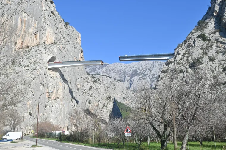 Pogledajte kako napreduje gradnja najkompleksnijeg mosta u Hrvatskoj
