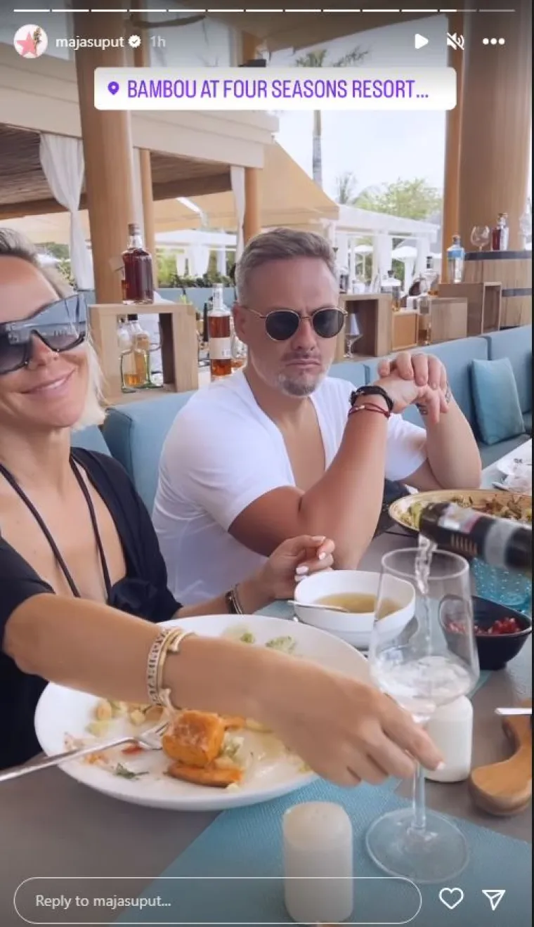 Maja &Scaron;uput se javila iz luksuznog resorta i pokazala prizore od kojih vilica pada do poda