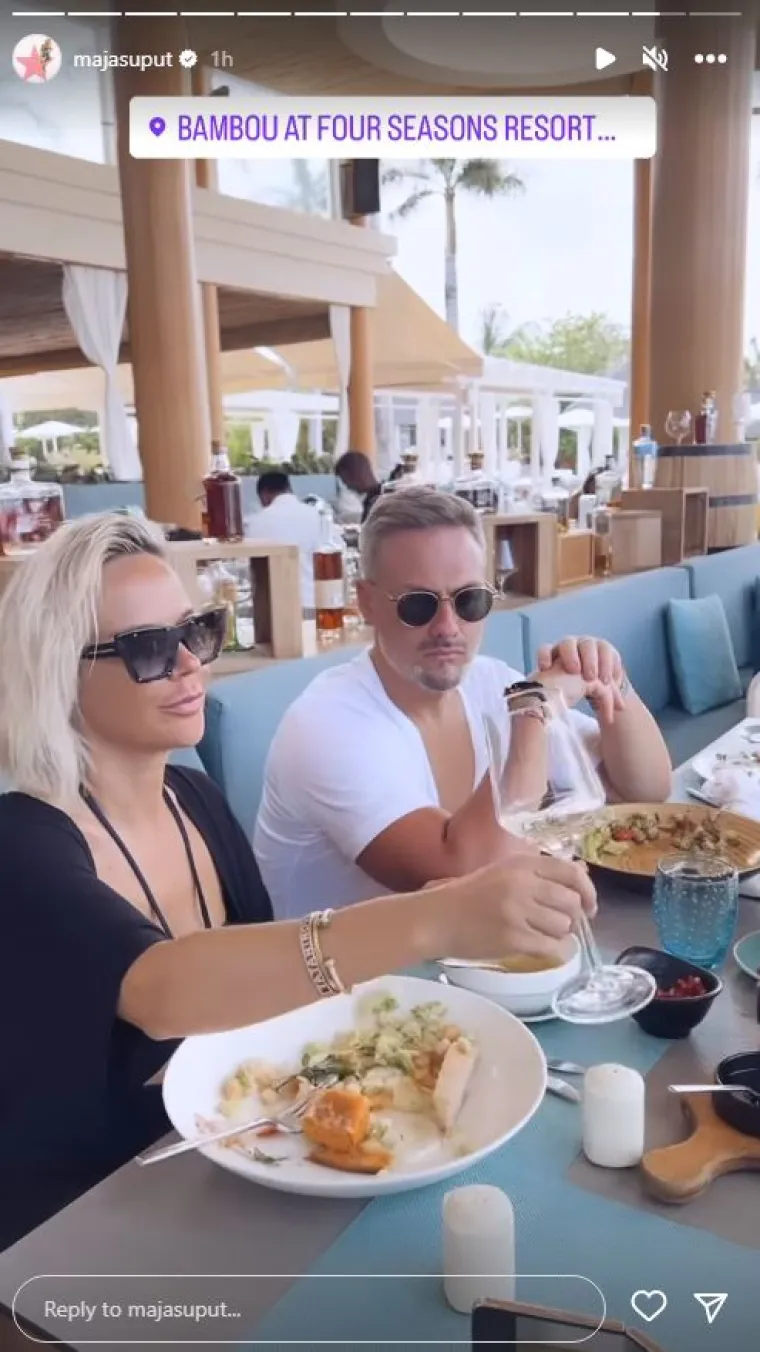 Maja &Scaron;uput se javila iz luksuznog resorta i pokazala prizore od kojih vilica pada do poda