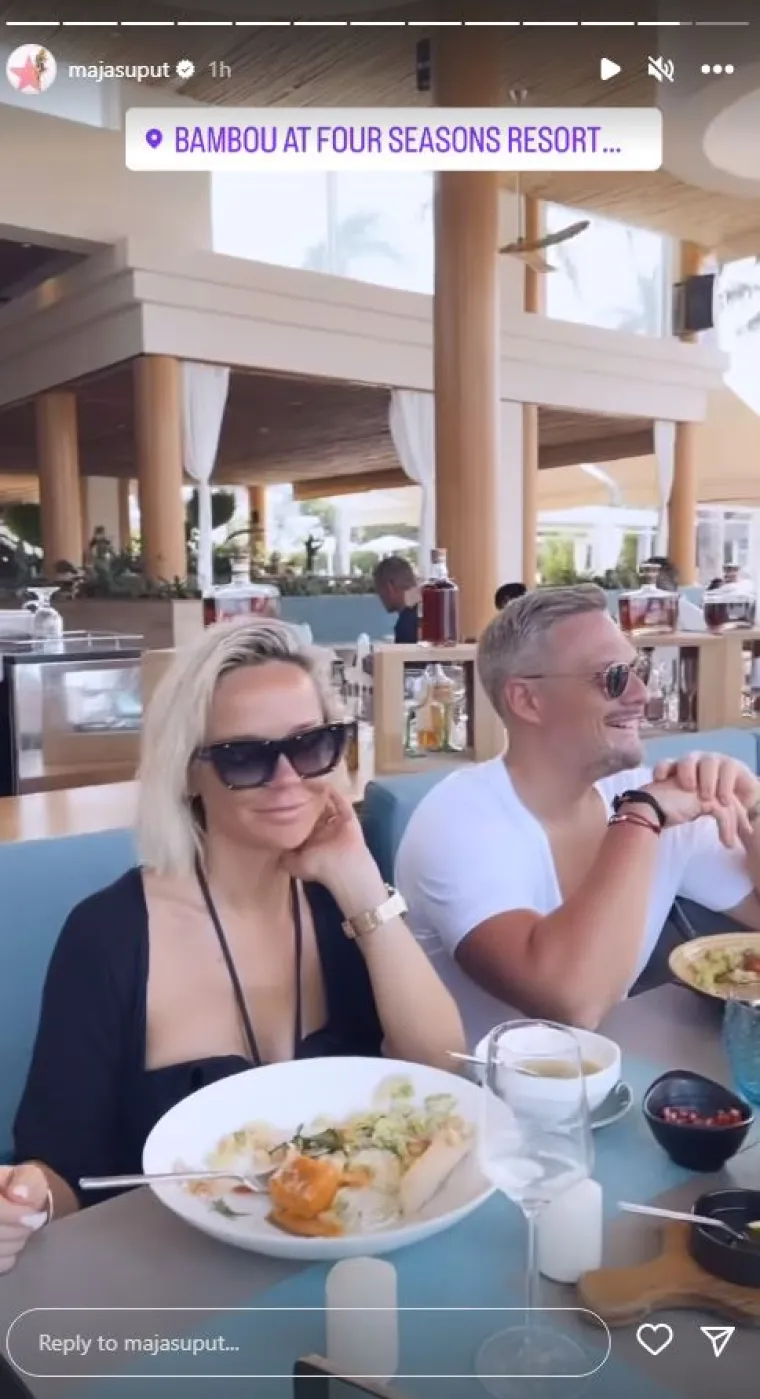 Maja &Scaron;uput se javila iz luksuznog resorta i pokazala prizore od kojih vilica pada do poda