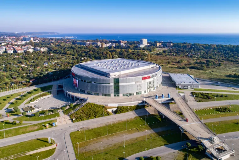 Ergo Arena u Gdanjsku prima 11.400 gledatelja, a u njoj će se održati dva četvrtfinalna ogleda. Dom je jednog ko&scaron;arka&scaron;kog i jednog odbojka&scaron;kog kluba koji se zovu Trefl Gdanjsk i Trefl Sopot. Izgrađena je 2010. godine, a ko&scaron;tala je 60 milijuna eura.
