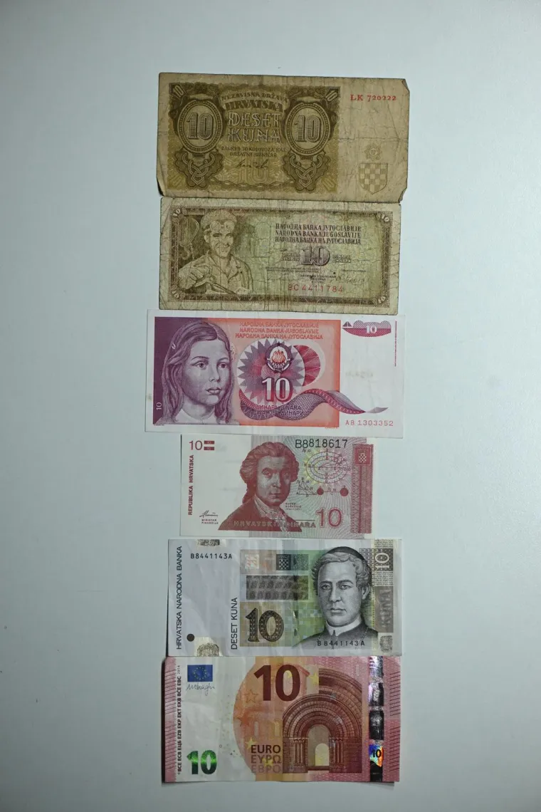 Euro zamijenio kune, a kune zamijenile dinar i tako dalje: Pogledajte kako su kroz povijest izgledale hrvatske valute