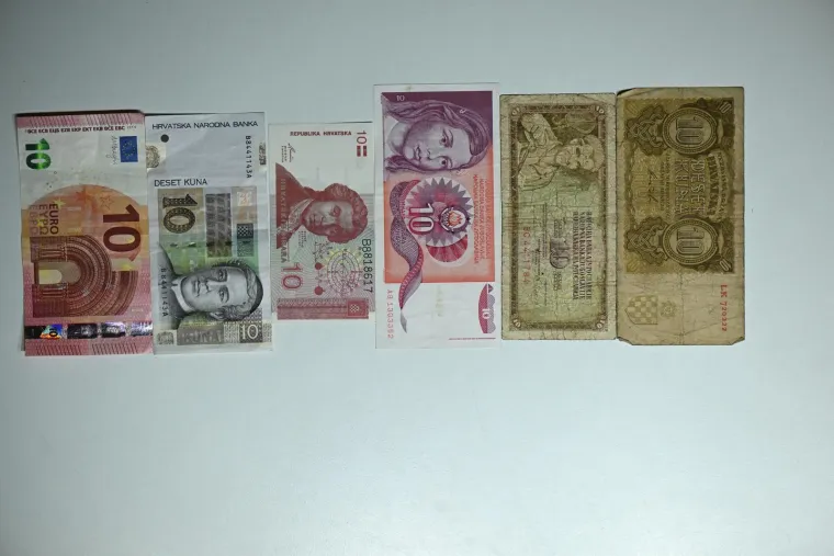 Euro zamijenio kune, a kune zamijenile dinar i tako dalje: Pogledajte kako su kroz povijest izgledale hrvatske valute
