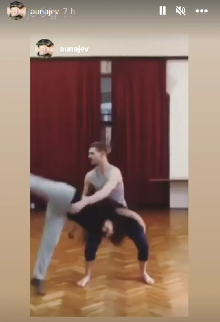 Ana Ur&scaron;ula Najev, Konstantin Haag