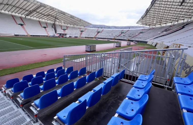 Započela renovacija na Poljudu: Postavljene montažne tribine i za&scaron;titne mreže, evo za&scaron;to