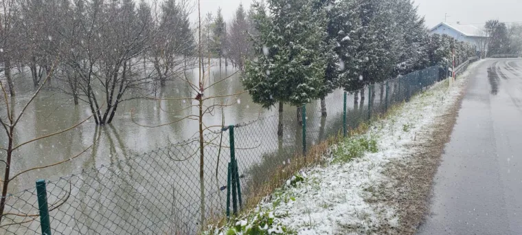 Kupa prijeti Letovaniću: Razina vode opasno visoka, poplavljena brojna dvorišta i ceste