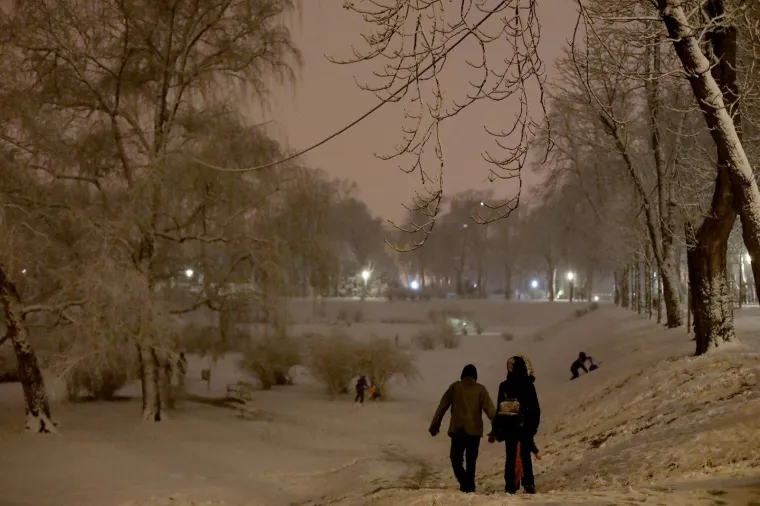 Ovi prizori dugo nisu viđeni: Čim je nastao snježni pokrivač, mnogi su spremili klince i spremno pohrlili u poznatu 'jamu'