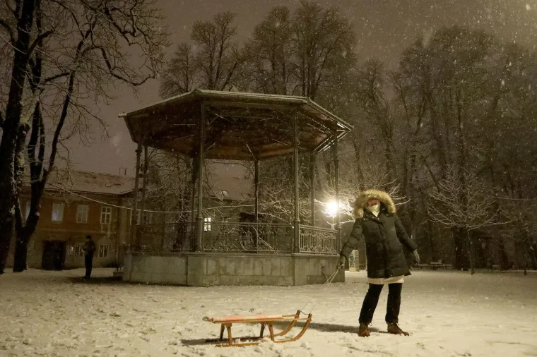 Ovi prizori dugo nisu viđeni: Čim je nastao snježni pokrivač, mnogi su spremili klince i spremno pohrlili u poznatu 'jamu'