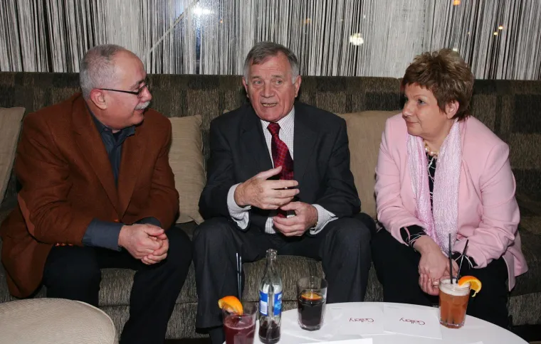 Dražen Vrdoljak i Lazo Goluža sa suprugom