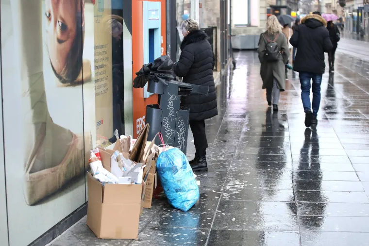 Drugi je dan &scaron;trajka Čistoće. Ovako za to vrijeme izgledaju zagrebačke ulice