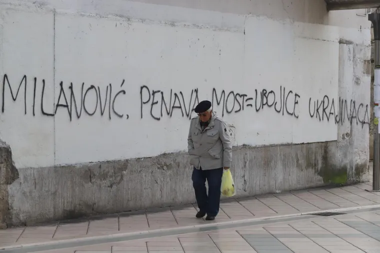 Splićanin uhićen zbog ispisivanja uvredljivih grafita: Samo pogledajte kakve je brutalne poruke ispisao Milanoviću