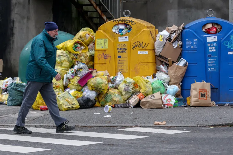 Ovo će dočekati djelatnike Čistoće po povratku na posao. Zagrebačke ulice pune su otpada
