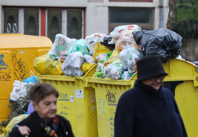 Ovo će dočekati djelatnike Čistoće po povratku na posao. Zagrebačke ulice pune su otpada