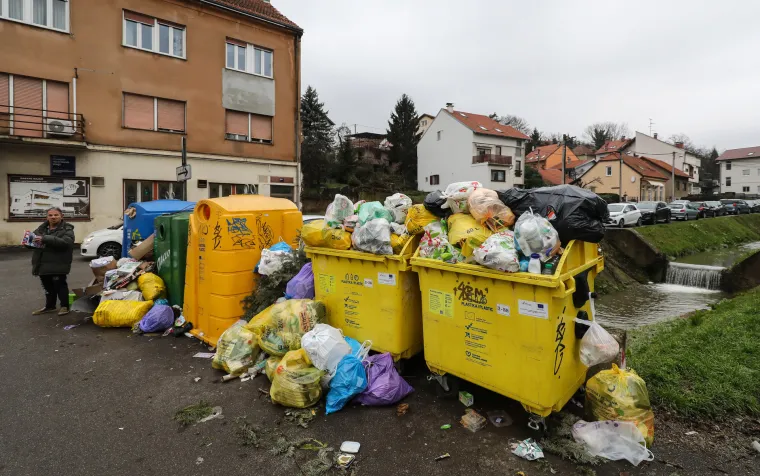 Ovo će dočekati djelatnike Čistoće po povratku na posao. Zagrebačke ulice pune su otpada