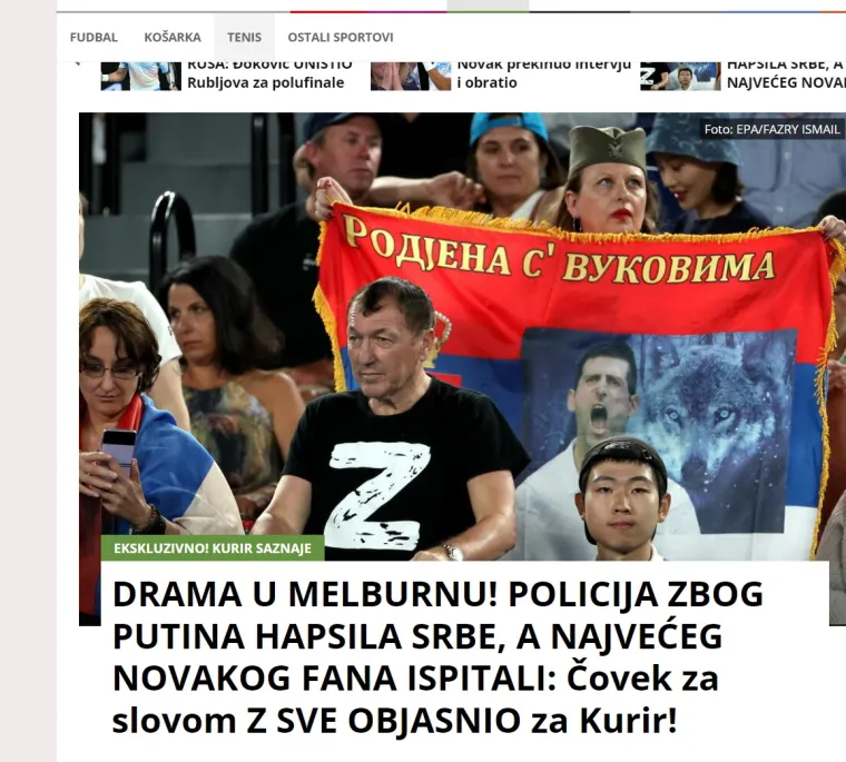 Srbi na nogama zbog skandala: 'Kaos, hapsili su nas. Tamo ne trpe podršku Putinu, a radili smo ono što je strogo zabranjeno'