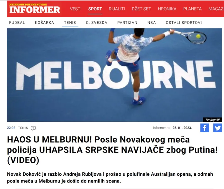 Srbi na nogama zbog skandala: 'Kaos, hapsili su nas. Tamo ne trpe podršku Putinu, a radili smo ono što je strogo zabranjeno'