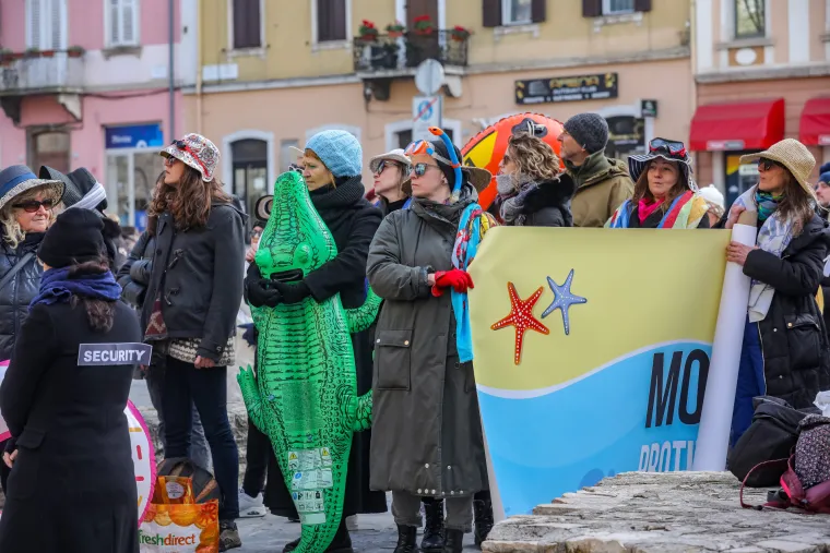 Pula prosvjed  