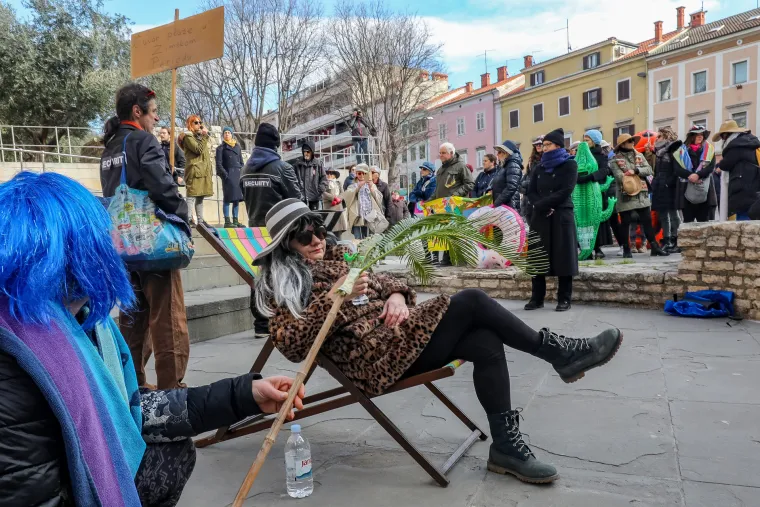 Pula prosvjed