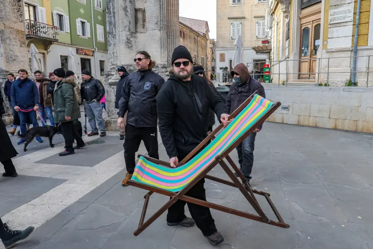 Pula prosvjed