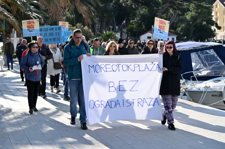 Prosvjed Makarska 