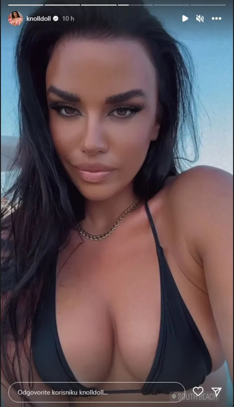 Ivana Knoll nam 'vadi mast' fotkama s plaže u Miamiju, naravno da je 'pao' vrući fotosession: 'Bog te kaznio ljepotom'