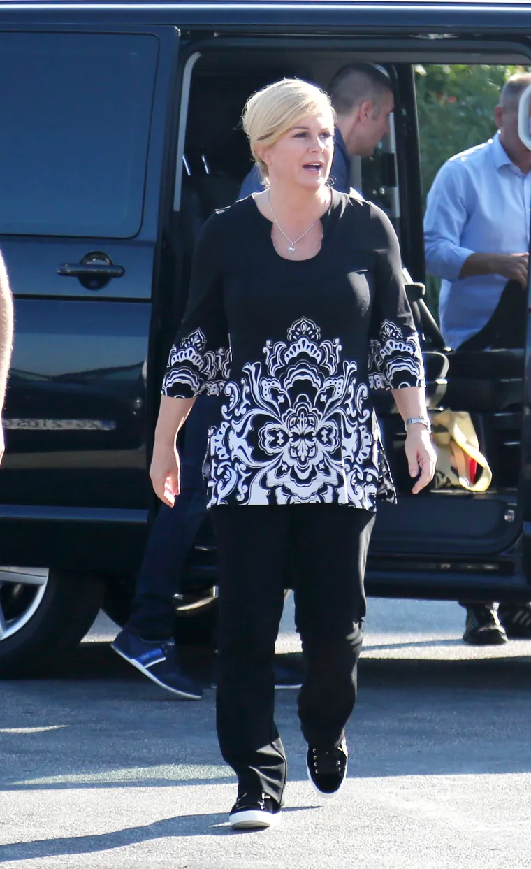 Kolinda GrabarKitarovic u &Scaron;ibeniku 2017. godine