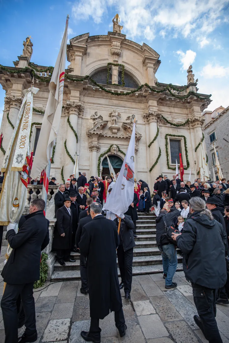 Uz pu&scaron;tanje golubica i dizanje barjaka na Orlandov stup, obilježili 1051. Festu svetog Vlaha