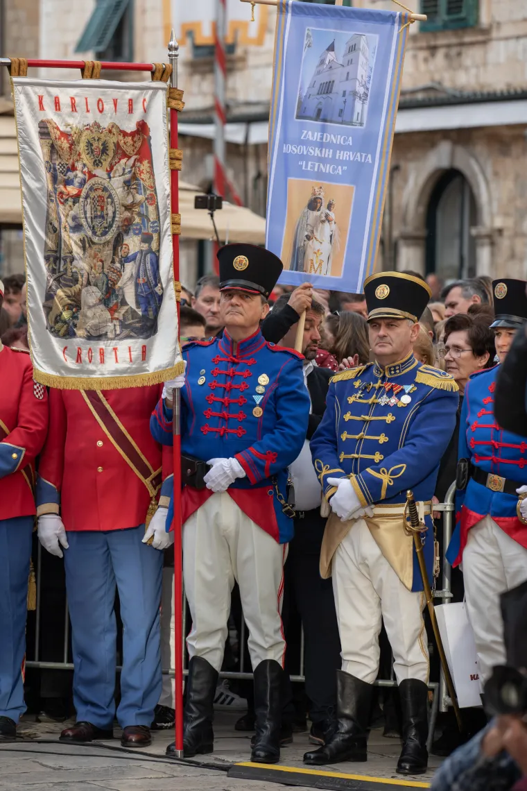 Uz pu&scaron;tanje golubica i dizanje barjaka na Orlandov stup, obilježili 1051. Festu svetog Vlaha