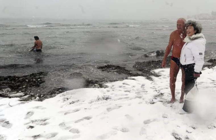 Split zatrpao snijeg, picigin i skije na plaži, a Kerumova sestra s legendarnom izjavom...